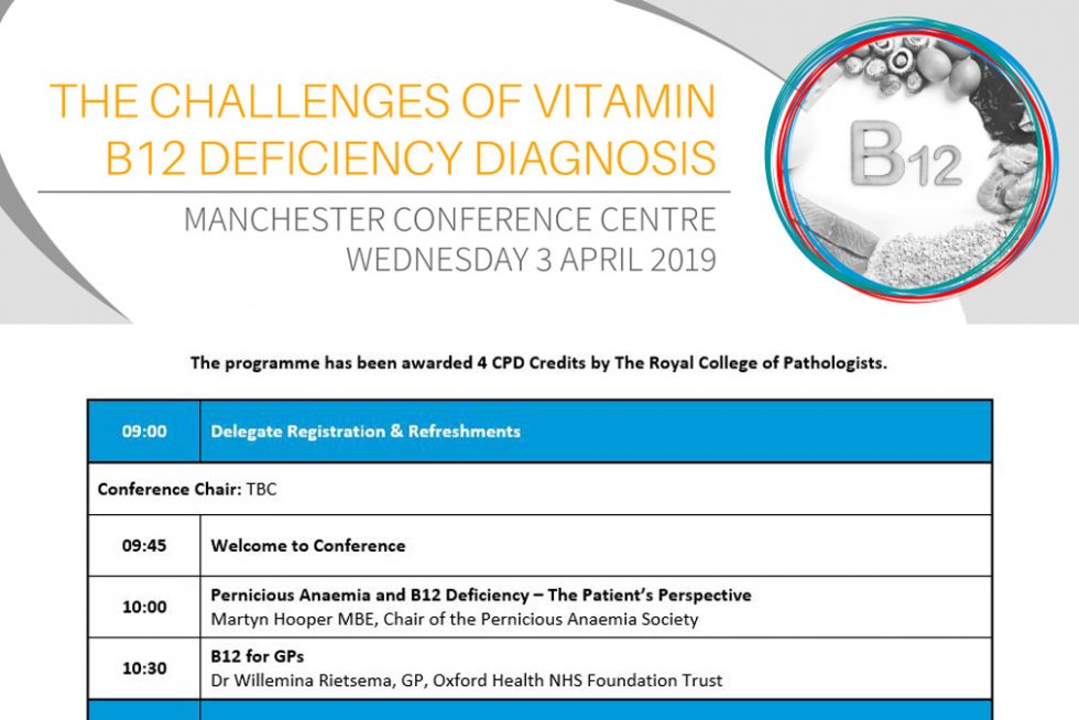 The Challenges of Vitamin B12 Deficiency Diagnosis Conference