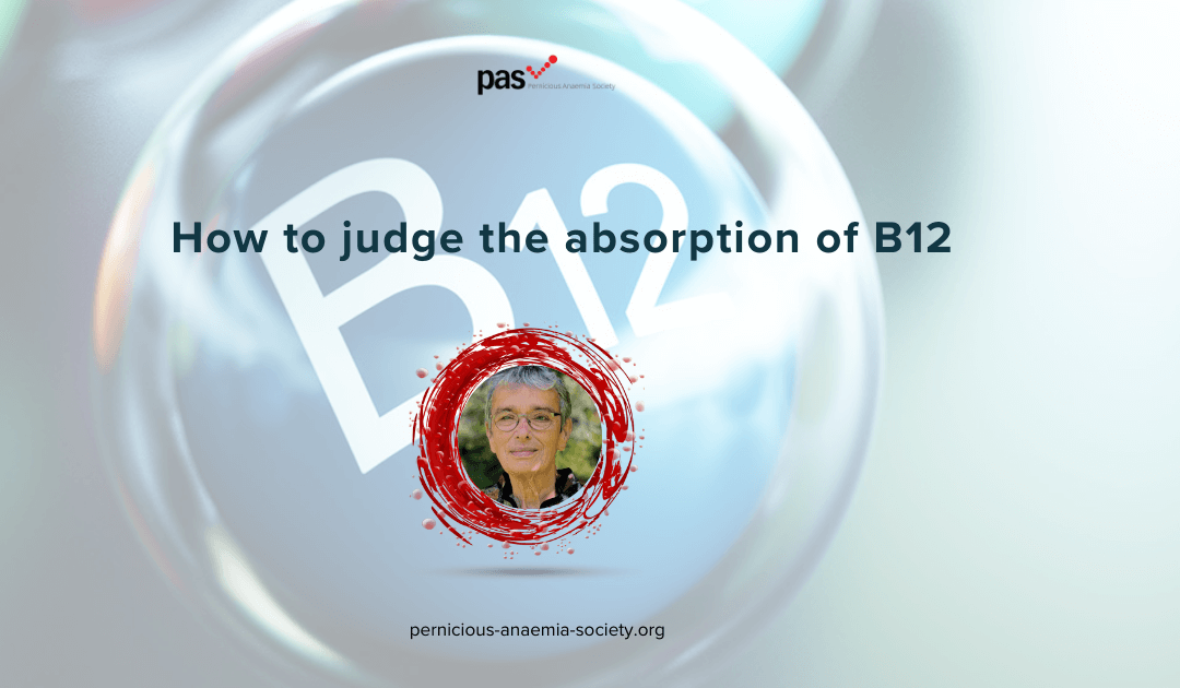 How to judge the absorption of B12