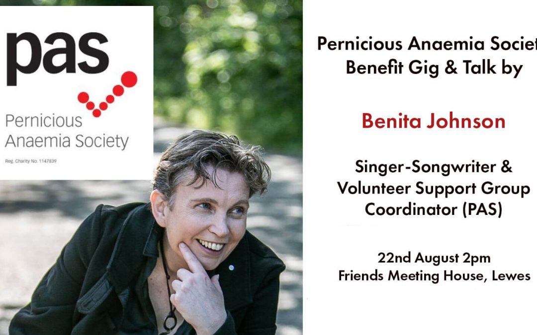 PAS Benefit Gig & Talk